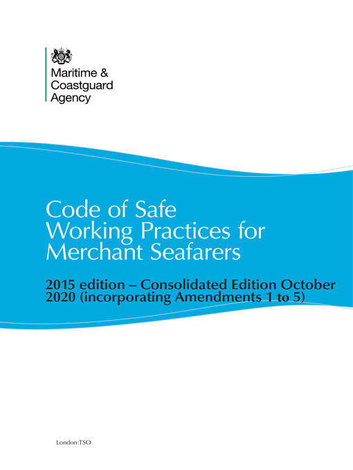 Cover image for Code of Safe Working Practices for Merchant Seafarers